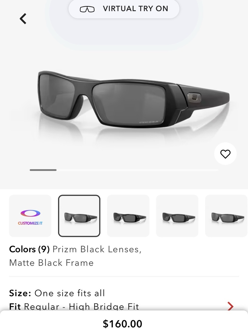 Oakley Matte Black Rectangular Sunglasses with Black Lenses